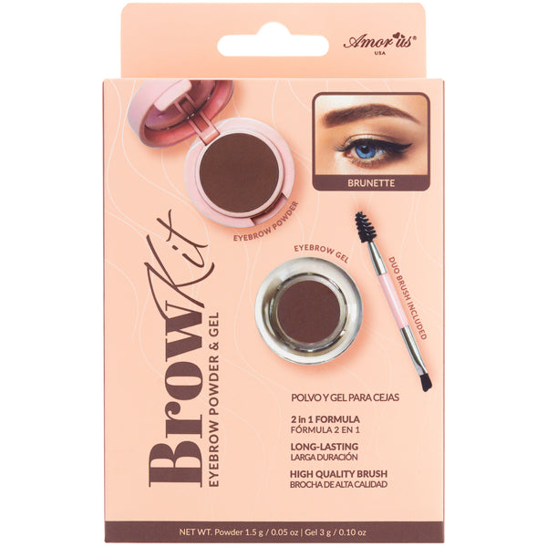 Brow Kit Eyebrow Powder & Gel - Amor Us | Wholesale Makeup