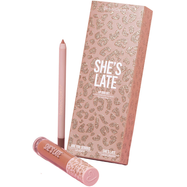 She'S Late Lip Duo Beauty Creations | Wholesale Makeup