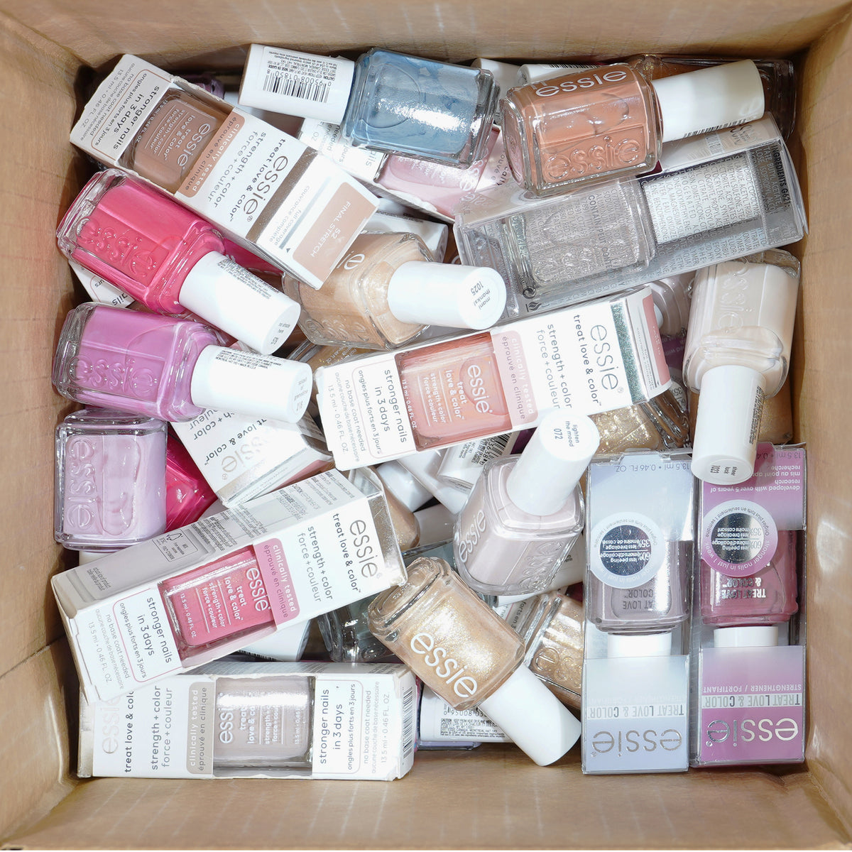 Liquidation Essie Color Nail Lacquer Wholesale Assorted Box Makeup 
