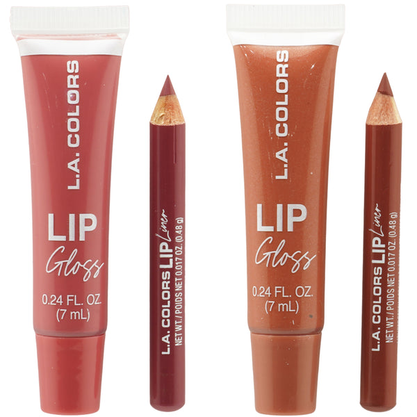 Lipgloss & Lip Liner - L.A. Colors | Wholesale Makeup