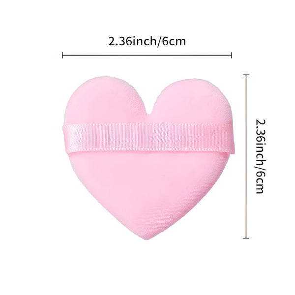 Heart Cosmetic Puff B - Px Look | Wholesale Makeup