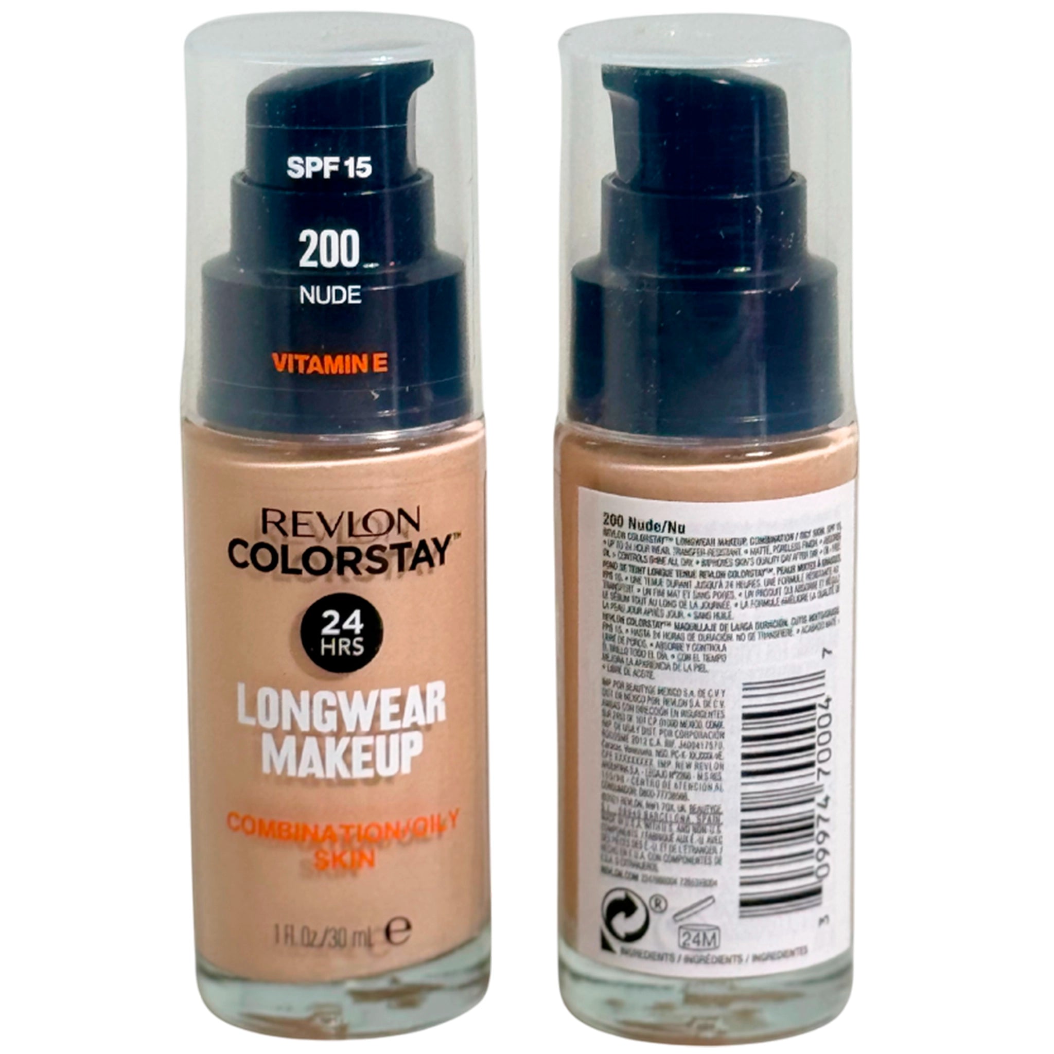 Revlon ColorStay ColorStay Foundation, SPF 15, 200 Nude Revlon ColorStay ColorStay Foundation, SPF 15, 200 Nude