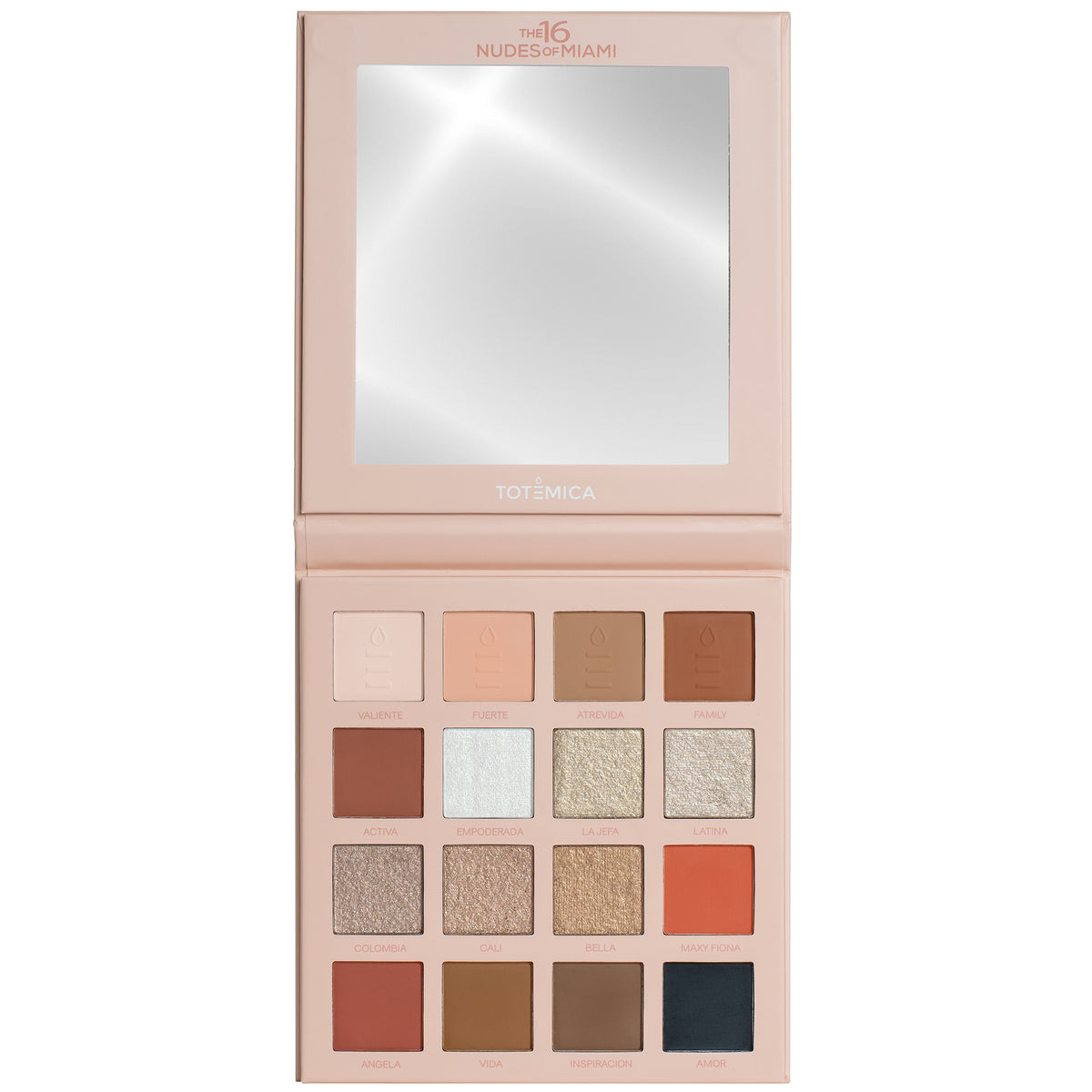 The 16 Nudes Of Miami - Totemica Makeup Palette | Wholesale