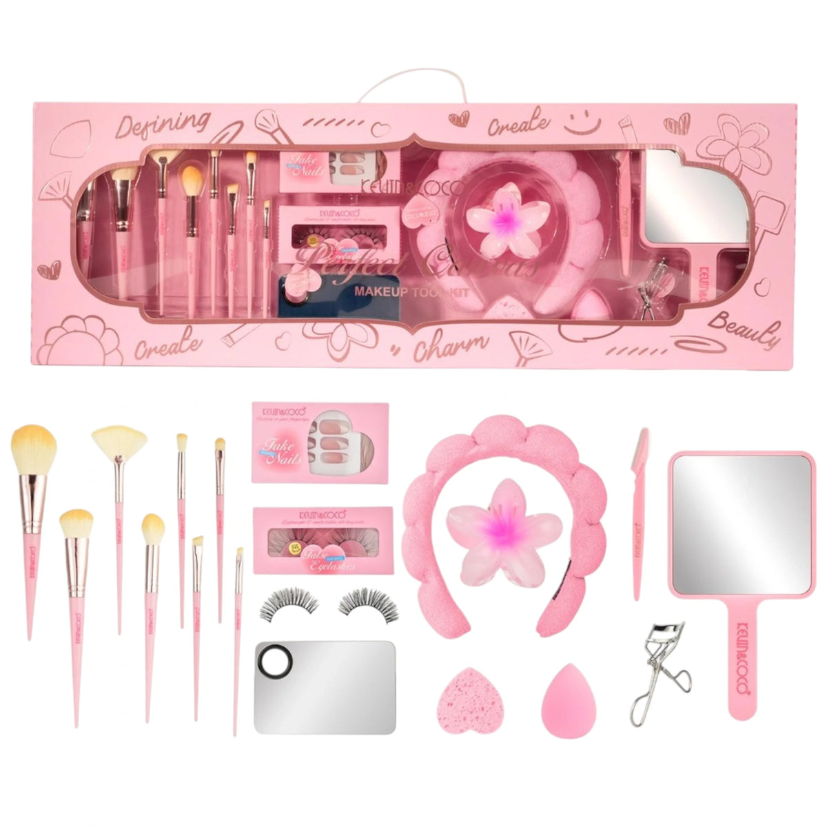 Renewal Journey Beauty Tool Pink - Kevin & Coco | Wholesale Makeup Renewal Journey Beauty Tool Pink - Kevin & Coco | Wholesale Makeup