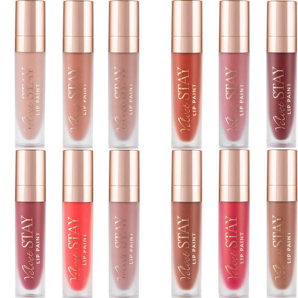 Velvet Stay Lip Paint Assorted Beauty Creations | Wholesale Makeup