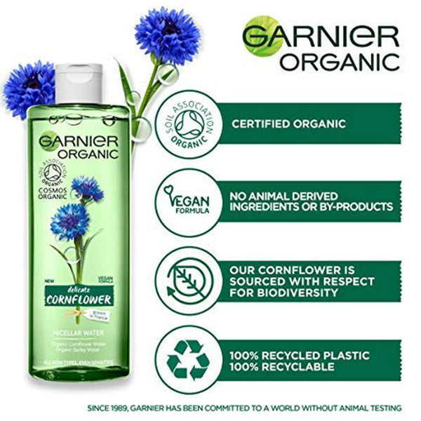 Bio Organic Cornflower Micellar Cleansing Water | Wholesale Makeup
