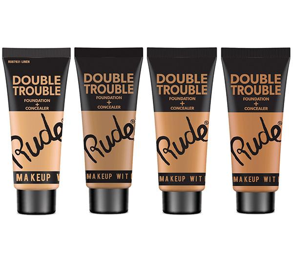 Double Trouble Foundation Cocealer 4 Shades - Rude | Wholesale Makeup