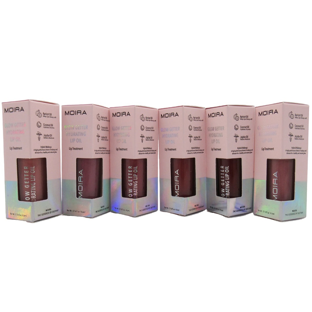 Glow Getter Hydrating Lip Oil Moira Beauty | Wholesale Makeup