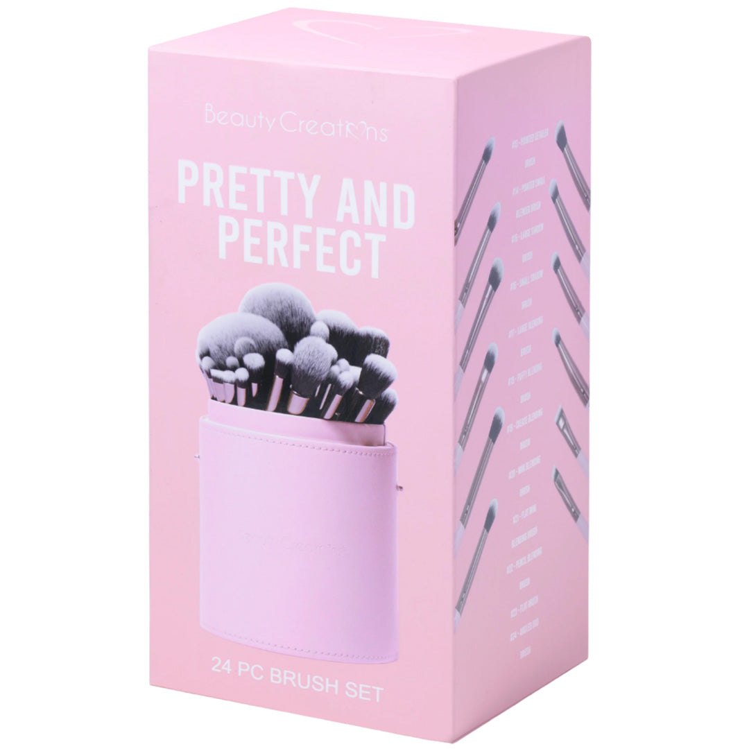 Pretty And Perfect 24 PC Brush - Beauty Creations | Wholesale Makeup