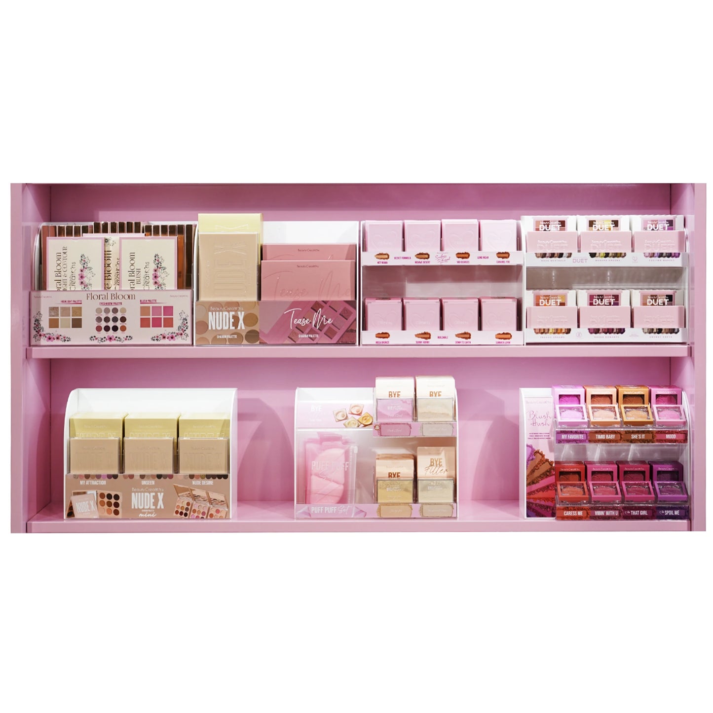 4ft Pink Heart Beauty Creations | Wholesale Makeup