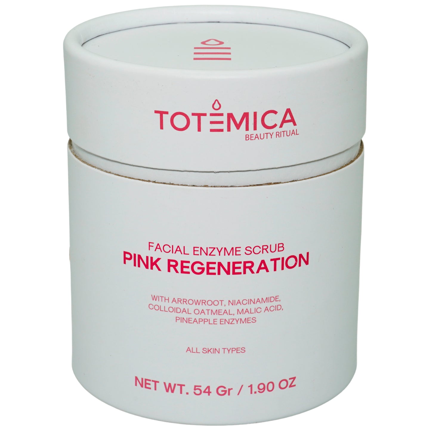 Facial Enzyme Scrub Pink Regeneration - Totemica | Wholesale Makeup