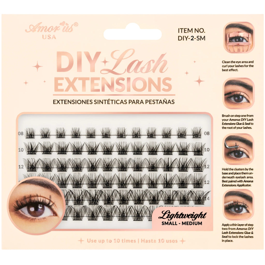 Diy Lash Extension 2 Small Medium Amor Us | Wholesale Makeup