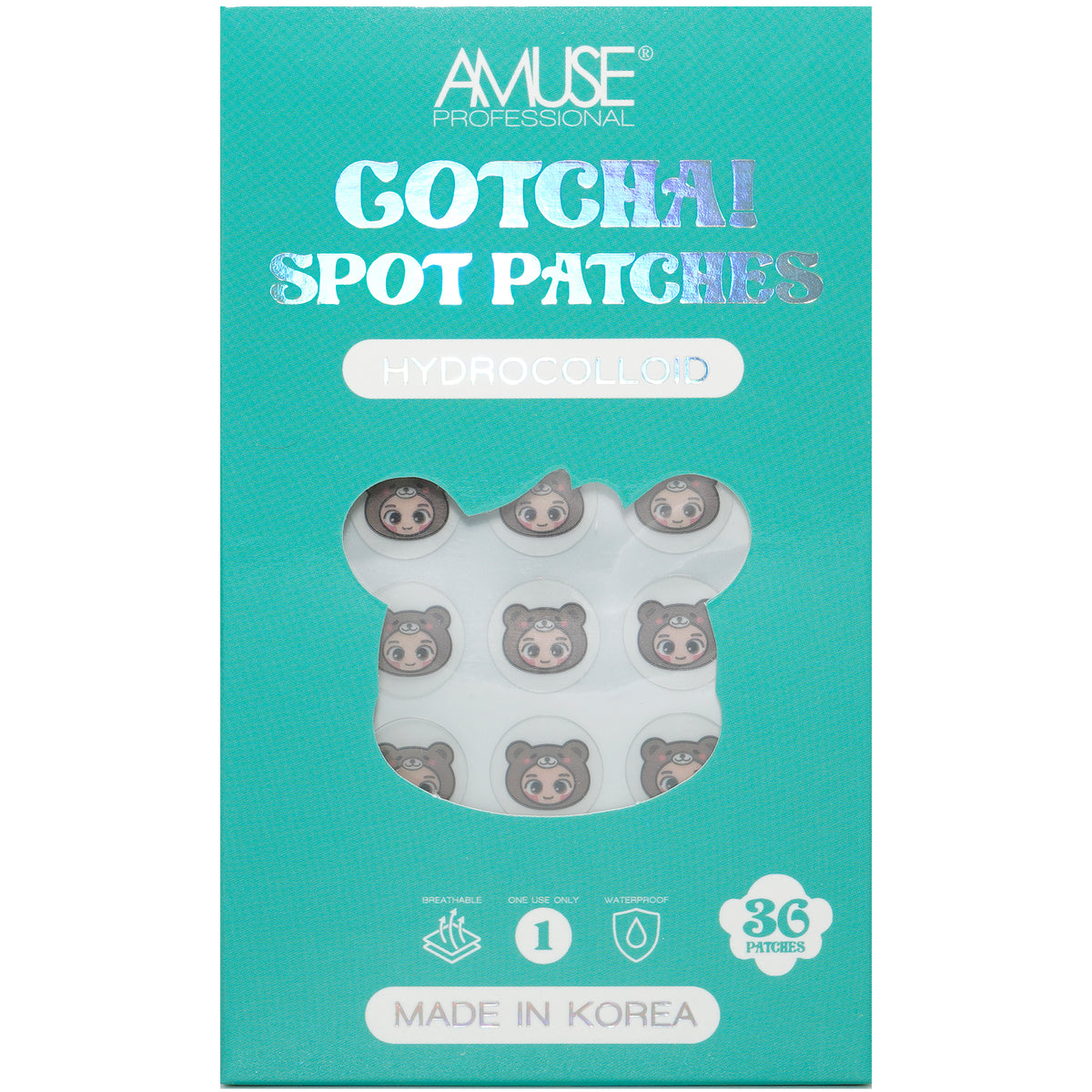 Gotcha Patch Gotcha! Spot Patches - Amuse | Wholesale Makeup – wholesalemakeup.com