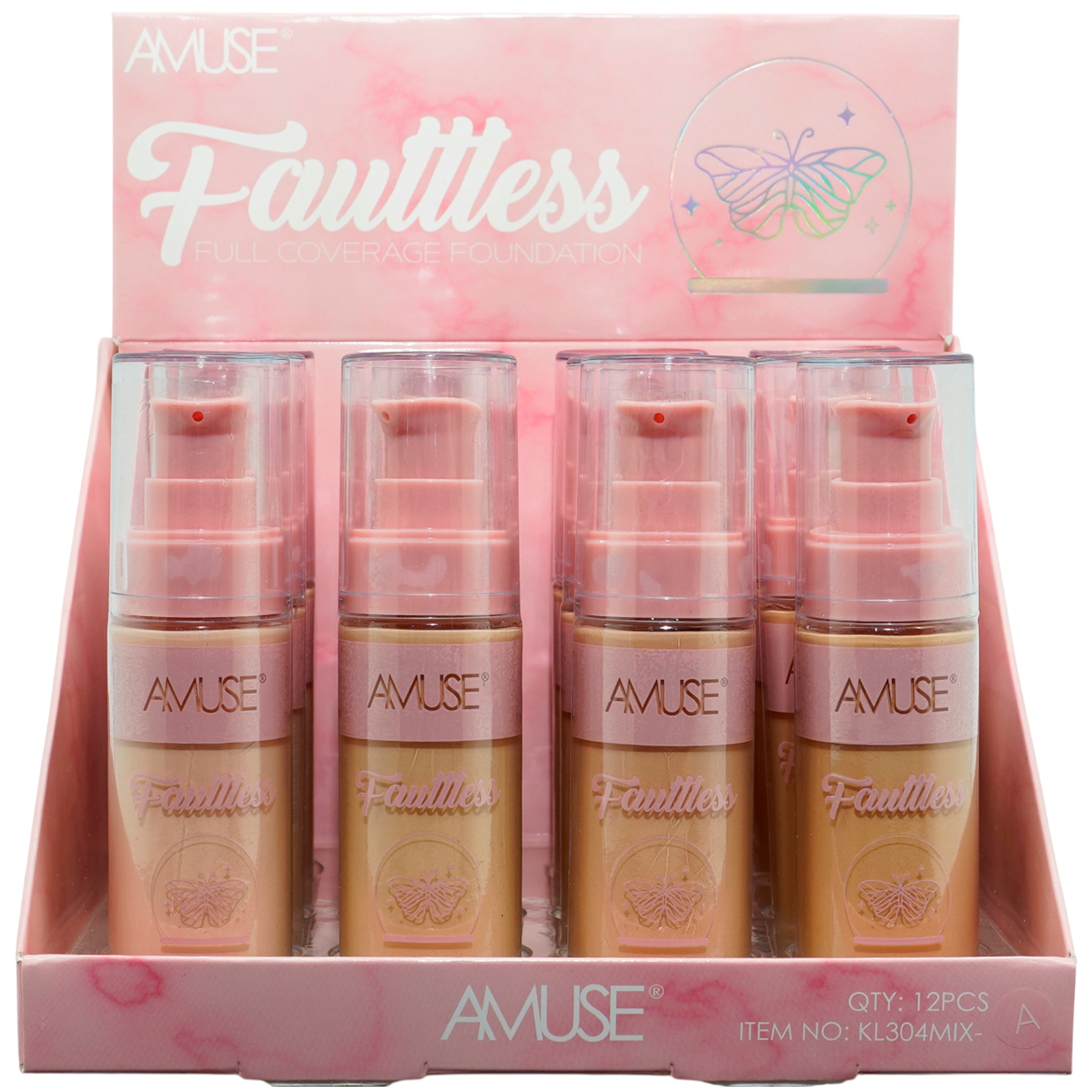 Faultless Full Coverage Foundation - Amuse | Wholesaler Makeup