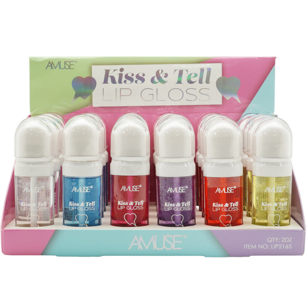 Kiss & Tell Lip Gloss - Amuse | Wholesale Makeup