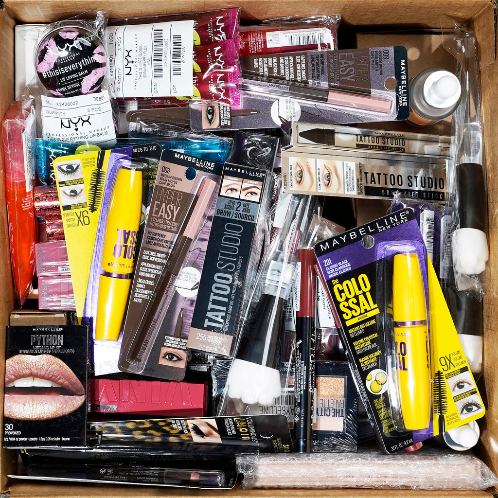 Assorted Loreal - Maybelline - NYX Box | Wholesale Makeup