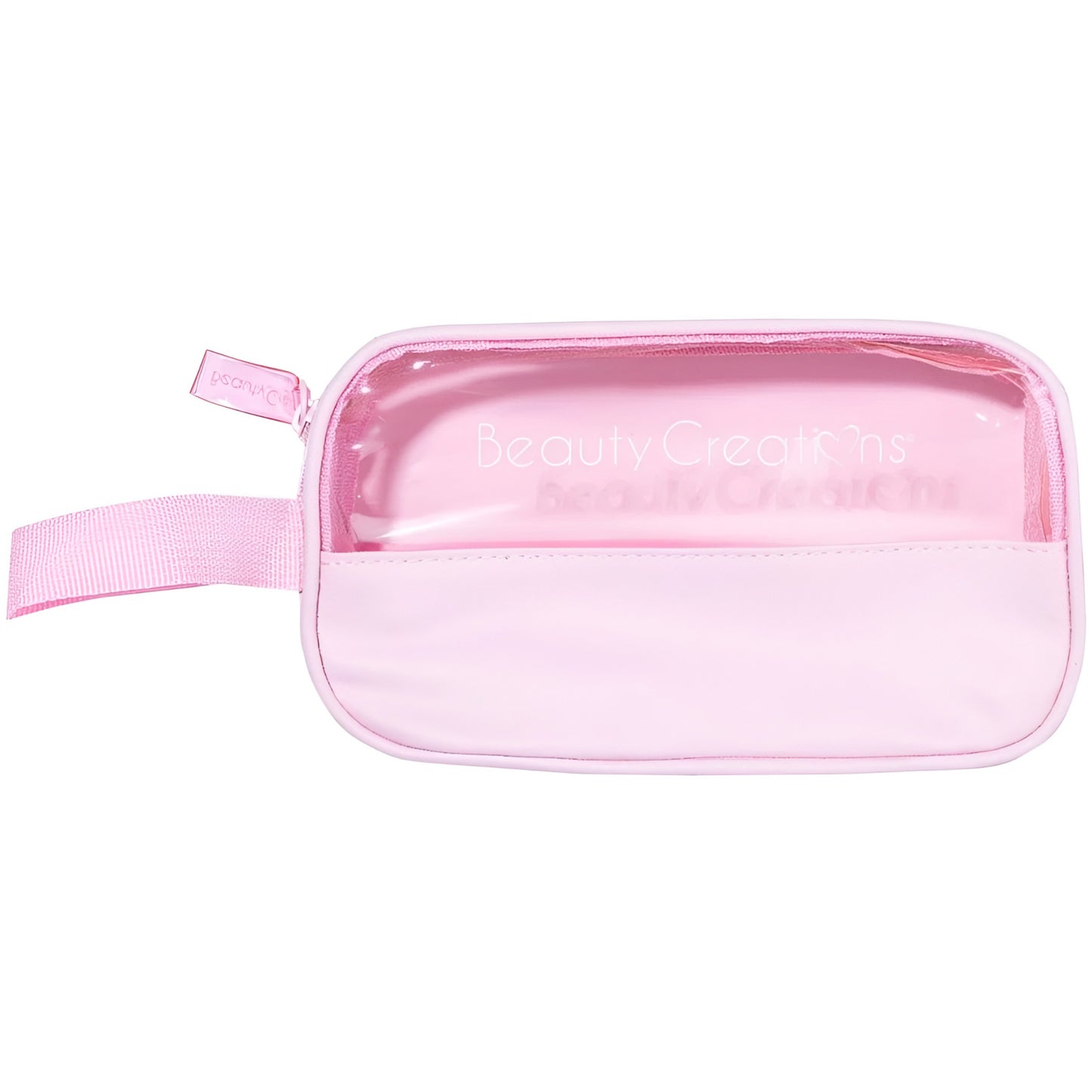 Clear Pink Cosmetic Bag Small Beauty Creations | Wholesale Makeup