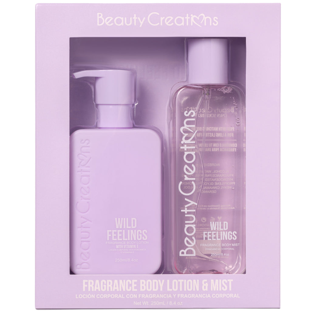 Fragrance Body Lotion & Mist - Wild Feelings | Wholesale Makeup