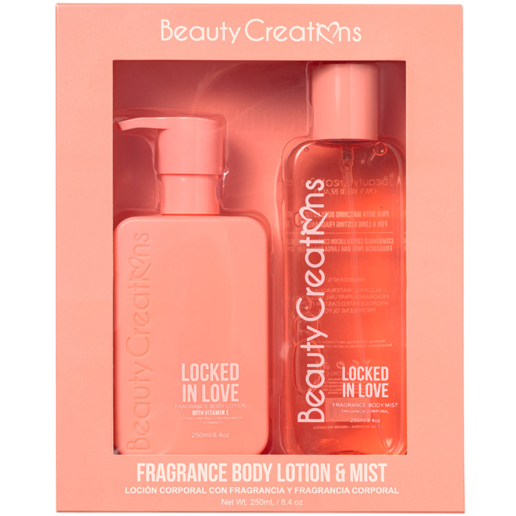 Fragrance Body Lotion & Mist Locked In Love | Wholesale Makeup