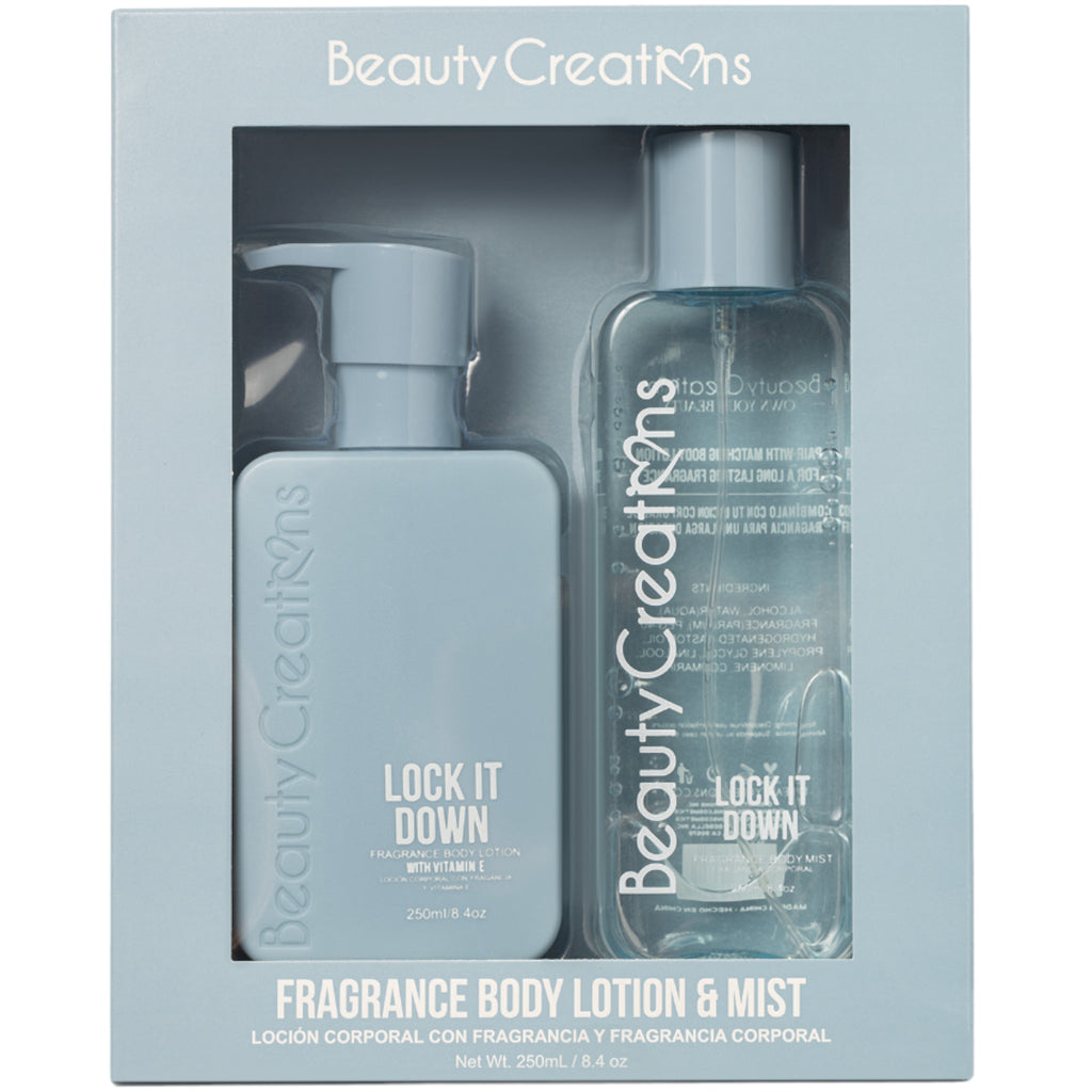 Fragrance Body Lotion & Mist Lock It Down | Wholesale Makeup
