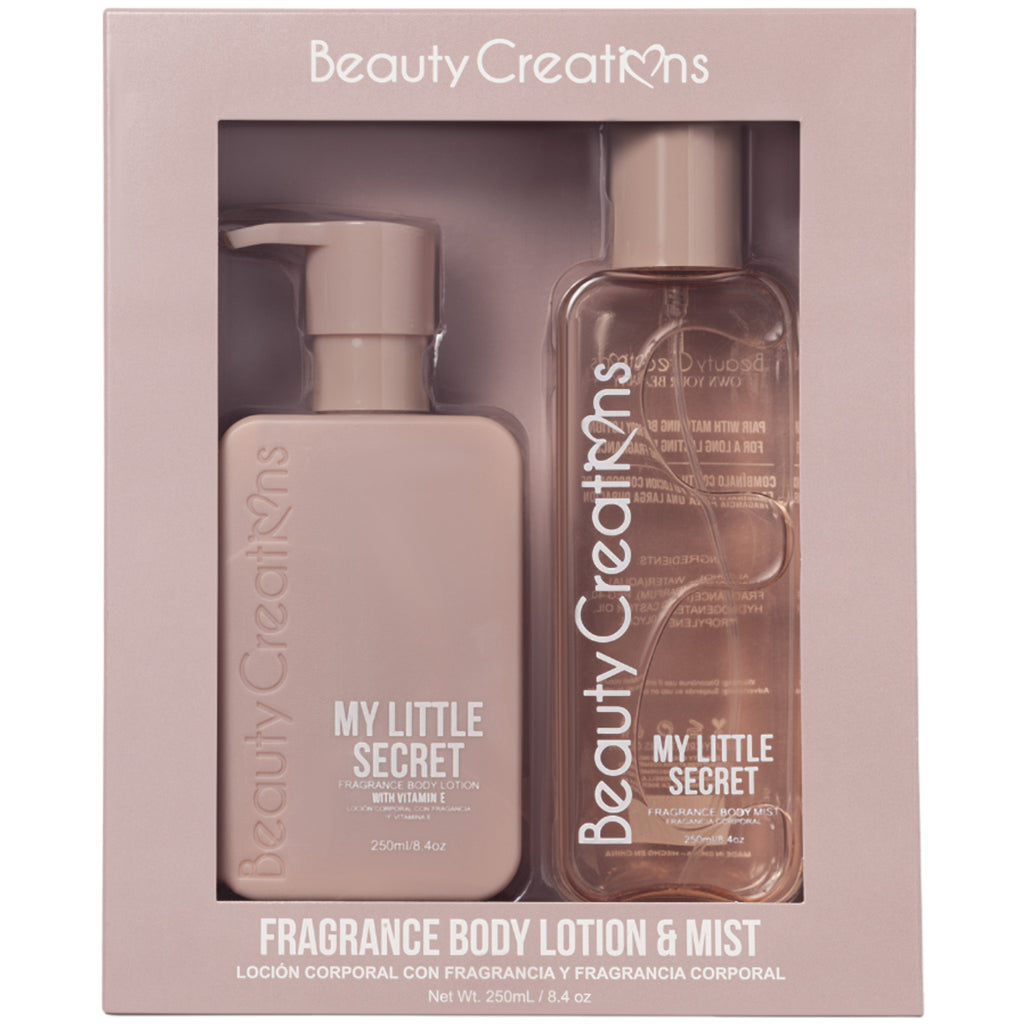 Fragrance Body Lotion & Mist My Little Secret | Wholesale Makeup