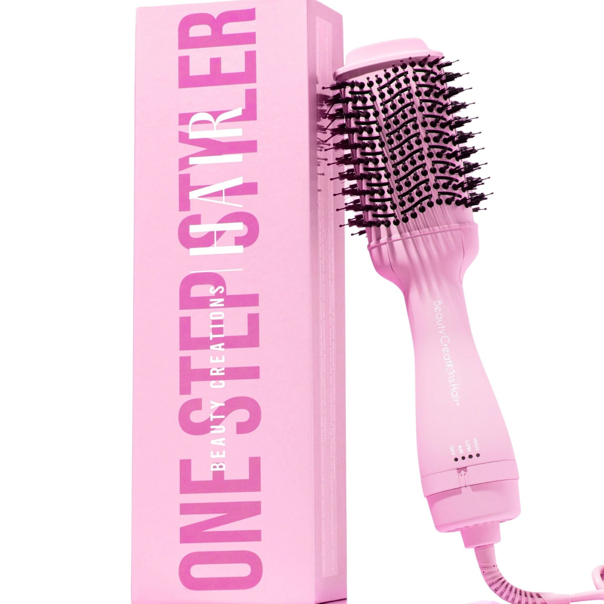 Hair One Step Styler Solid Pink - Beauty Creations | Wholesale Makeup