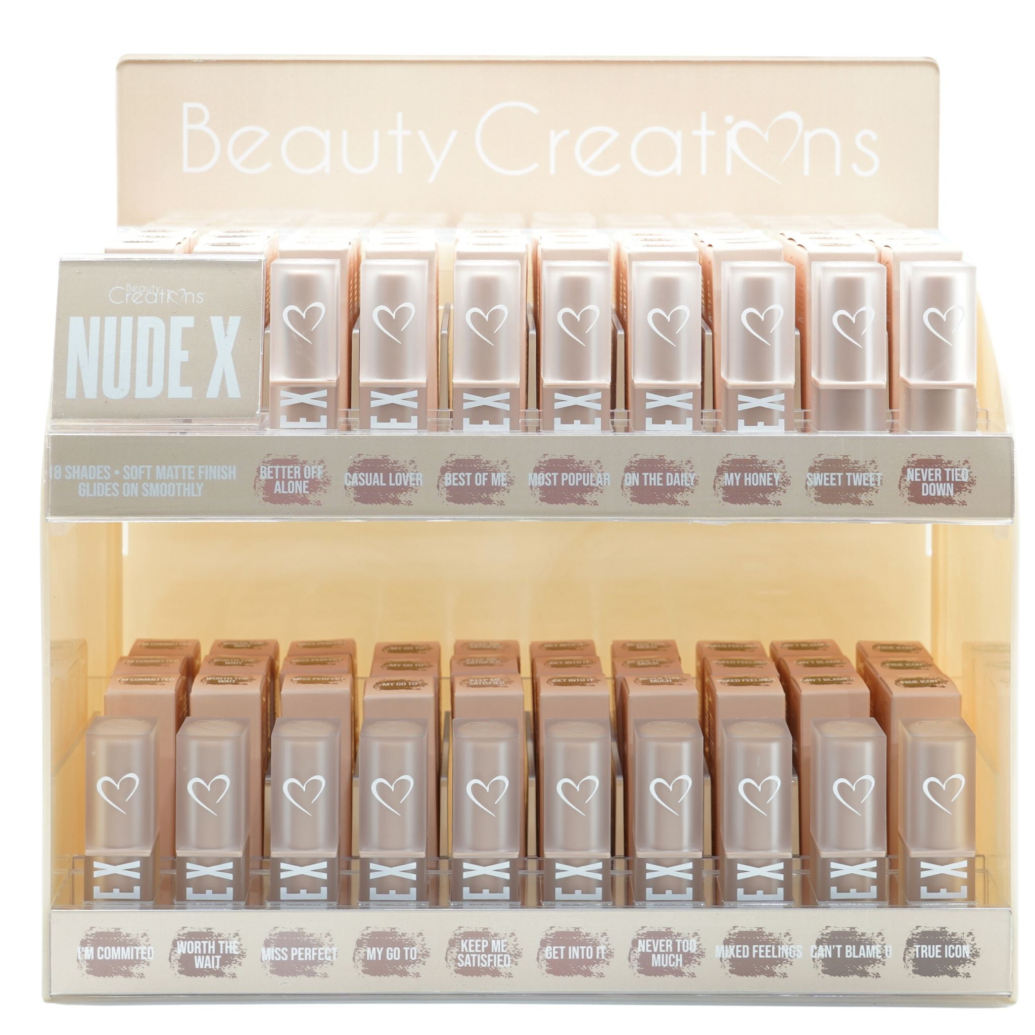Nude X Lipstick - Beauty Creations | Wholesale Makeup