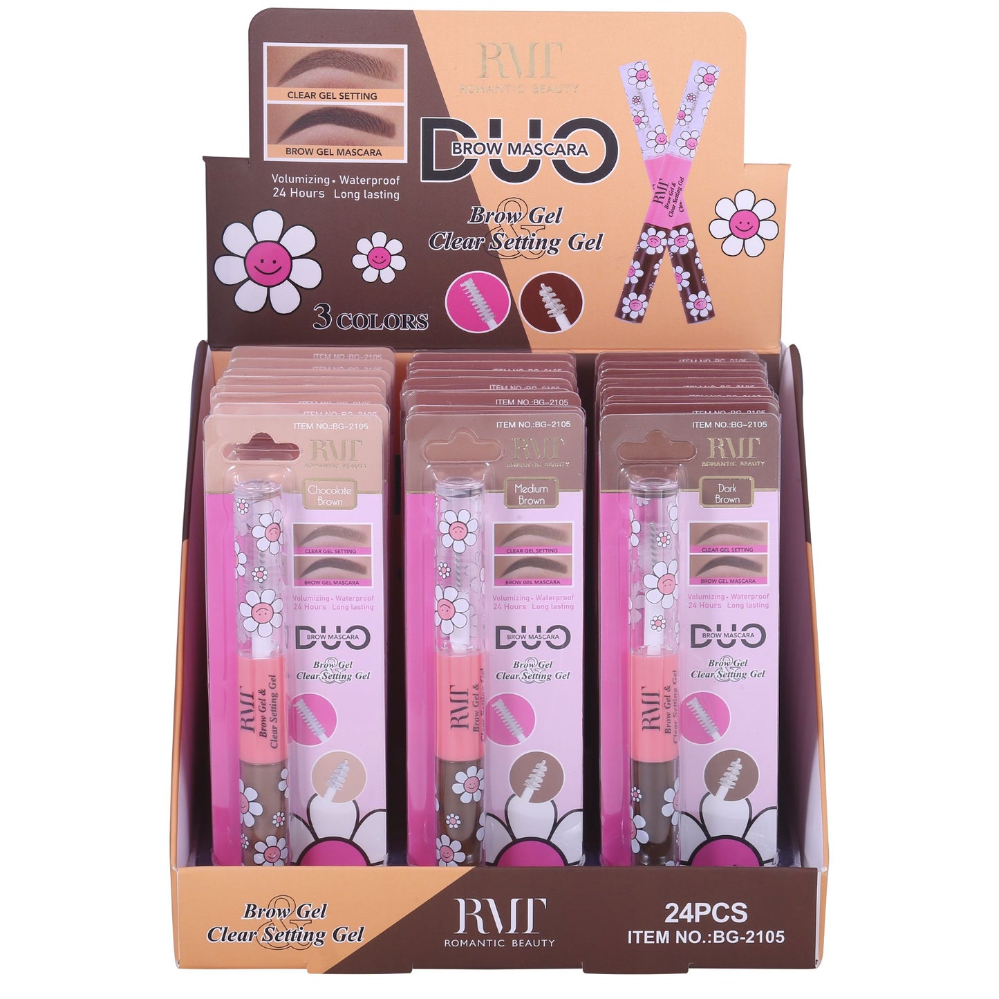 Brow Mascara Duo - Romantic Beauty | Wholesale Makeup