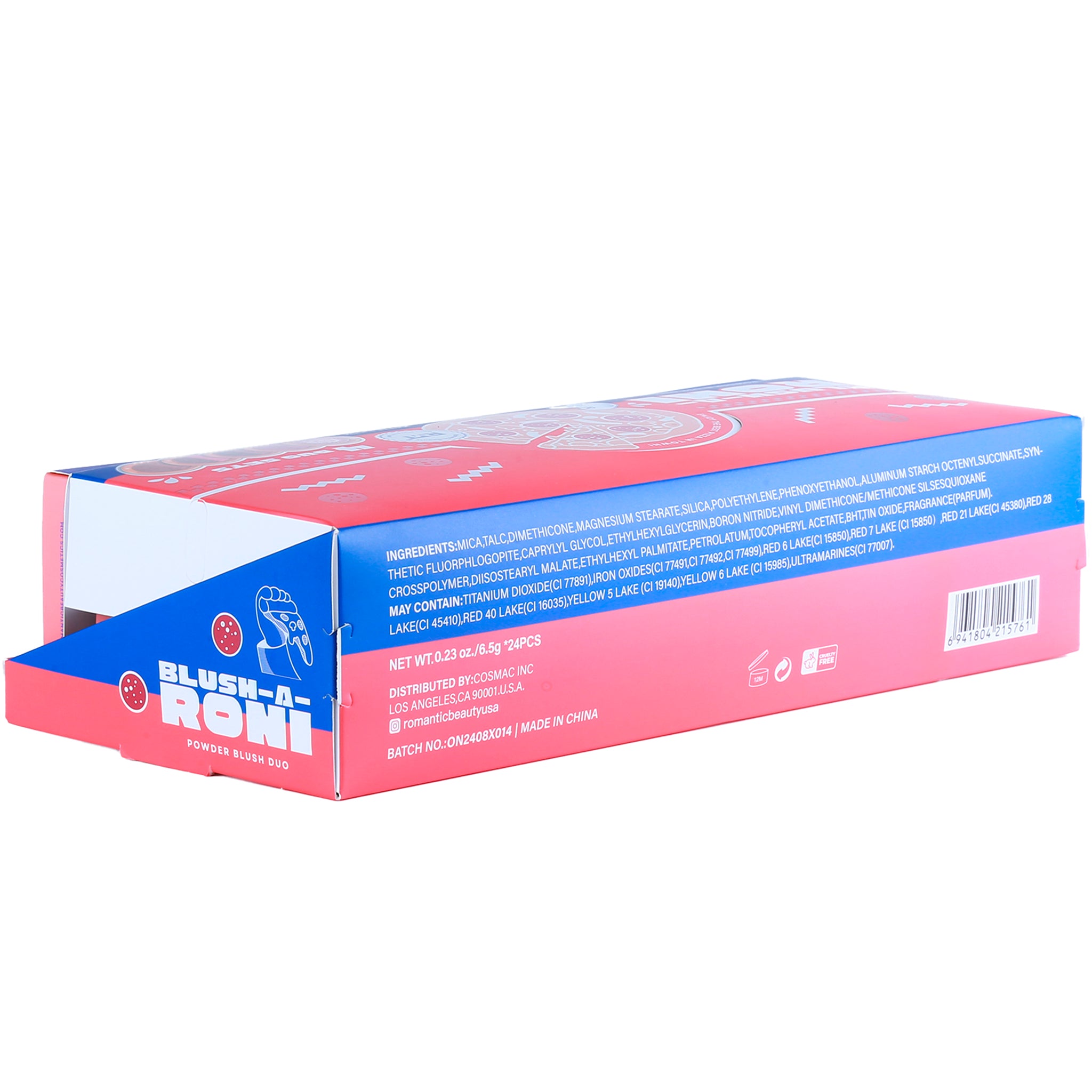 Blush-A-Roni Pizza Box Blush Powder Romantic Beauty | Wholesale Makeup