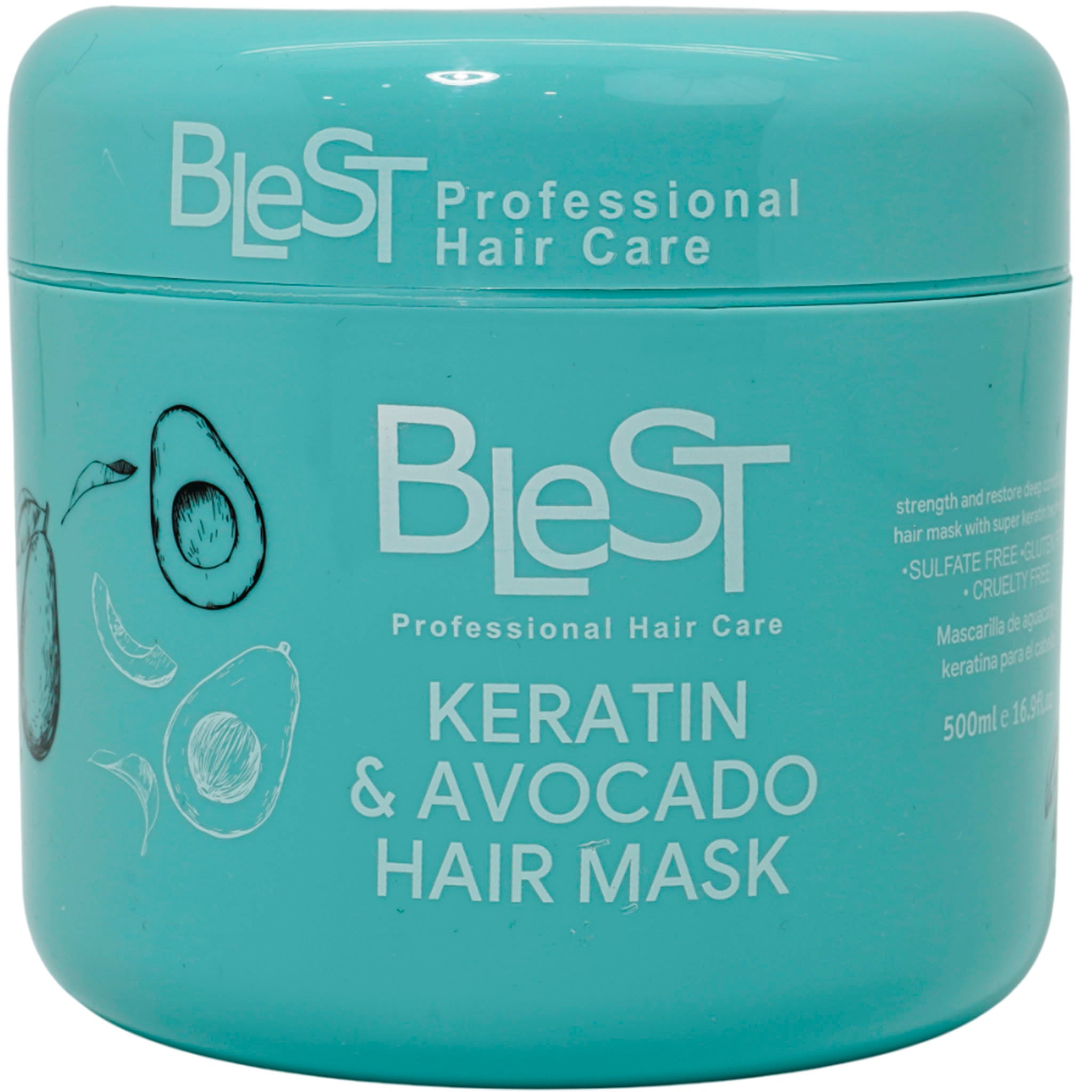 Keratin & Avocado Hair Mask - Blest | Wholesale Makeup
