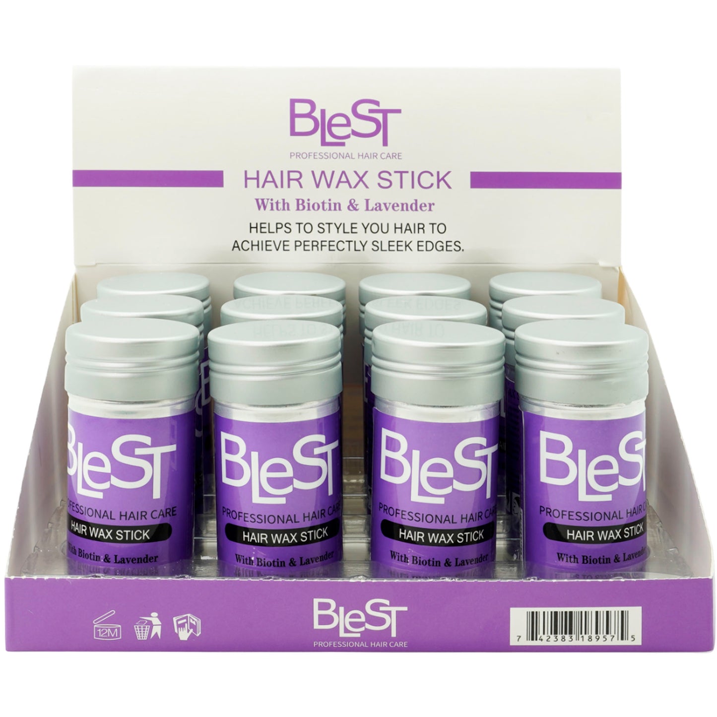 Hair Wax Stick With Biotin & Lavender - Blest | Wholesale Makeup