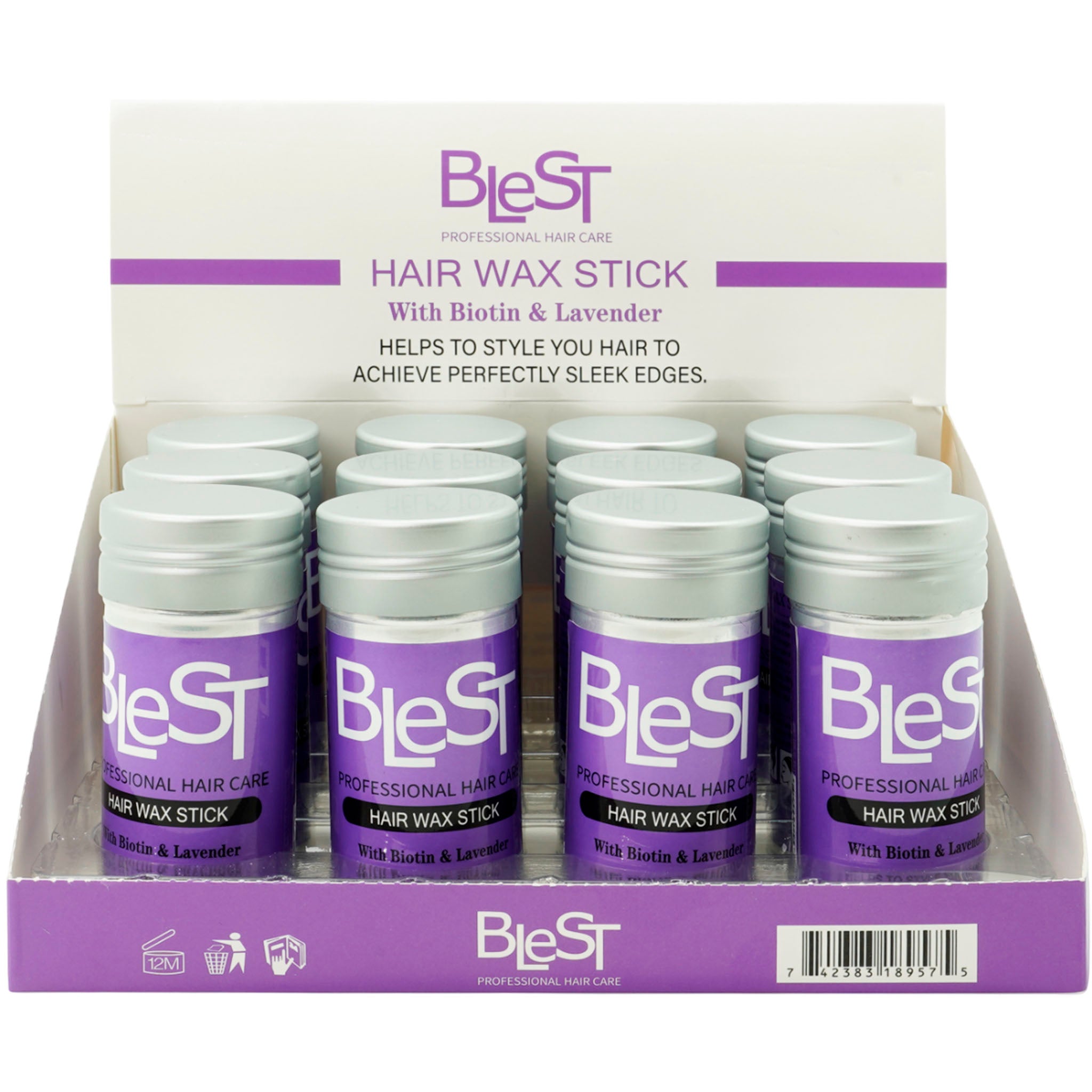 Hair Wax Stick With Biotin & Lavender - Blest | Wholesale Makeup