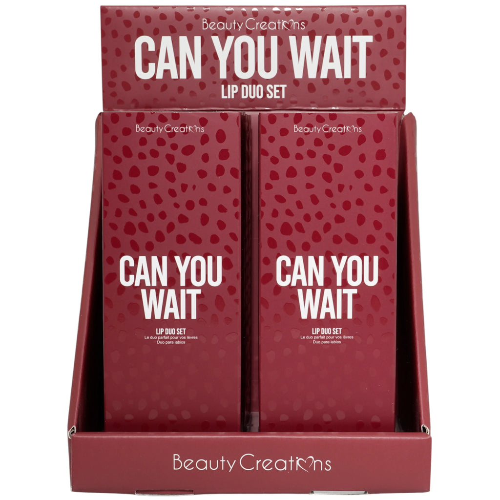 Can You Wait Lip Duo Beauty Creations | Wholesale Makeup