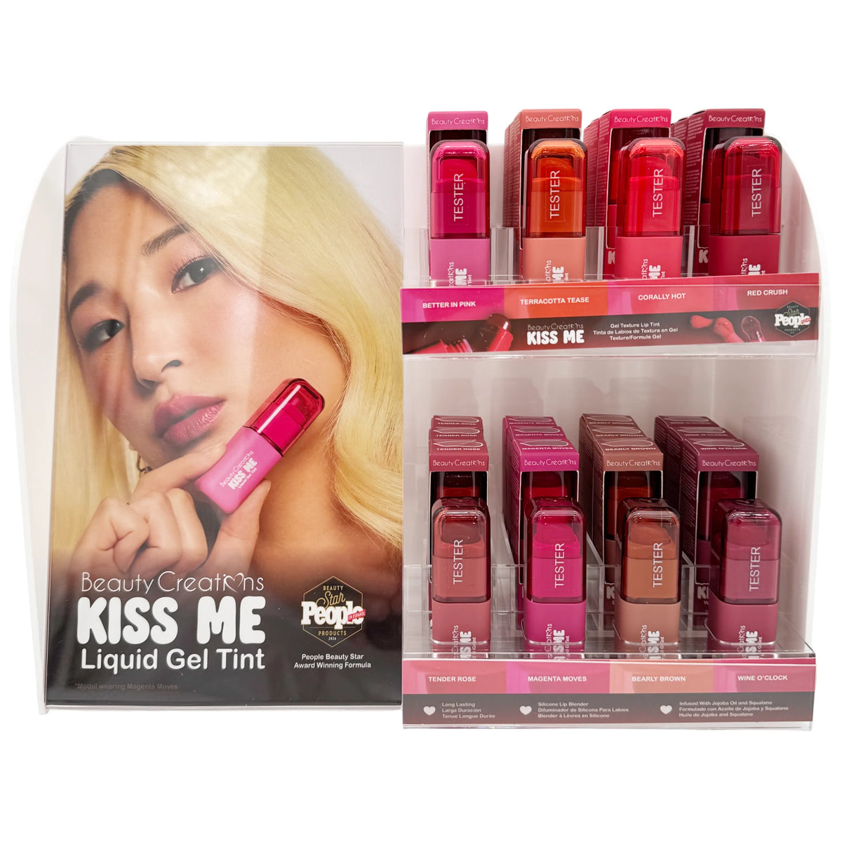 Kiss Me Liquid Gel Tin - Beauty Creations | Wholesale Makeup
