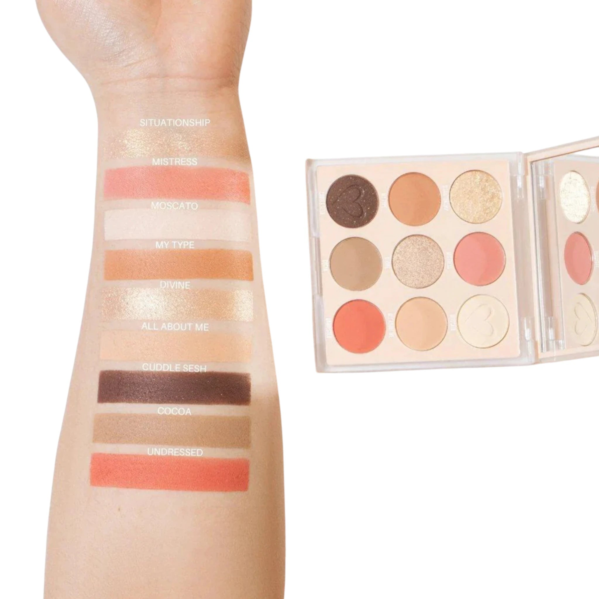 Nude X Shadow Palette Mini - Beauty Creations | Wholesale Makeup