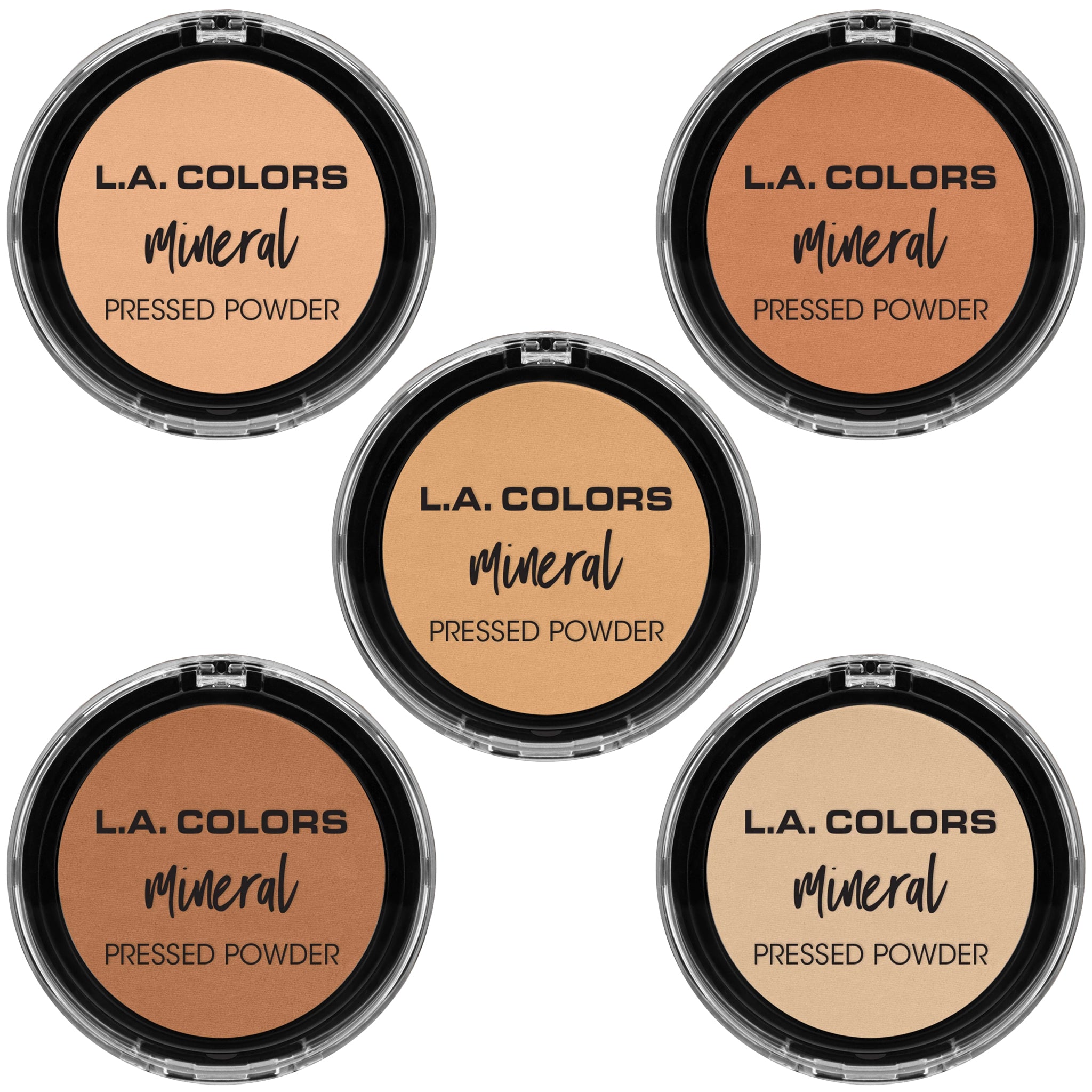 Mineral Pressed Powder Assorted L.A. Colors | Wholesale Makeup