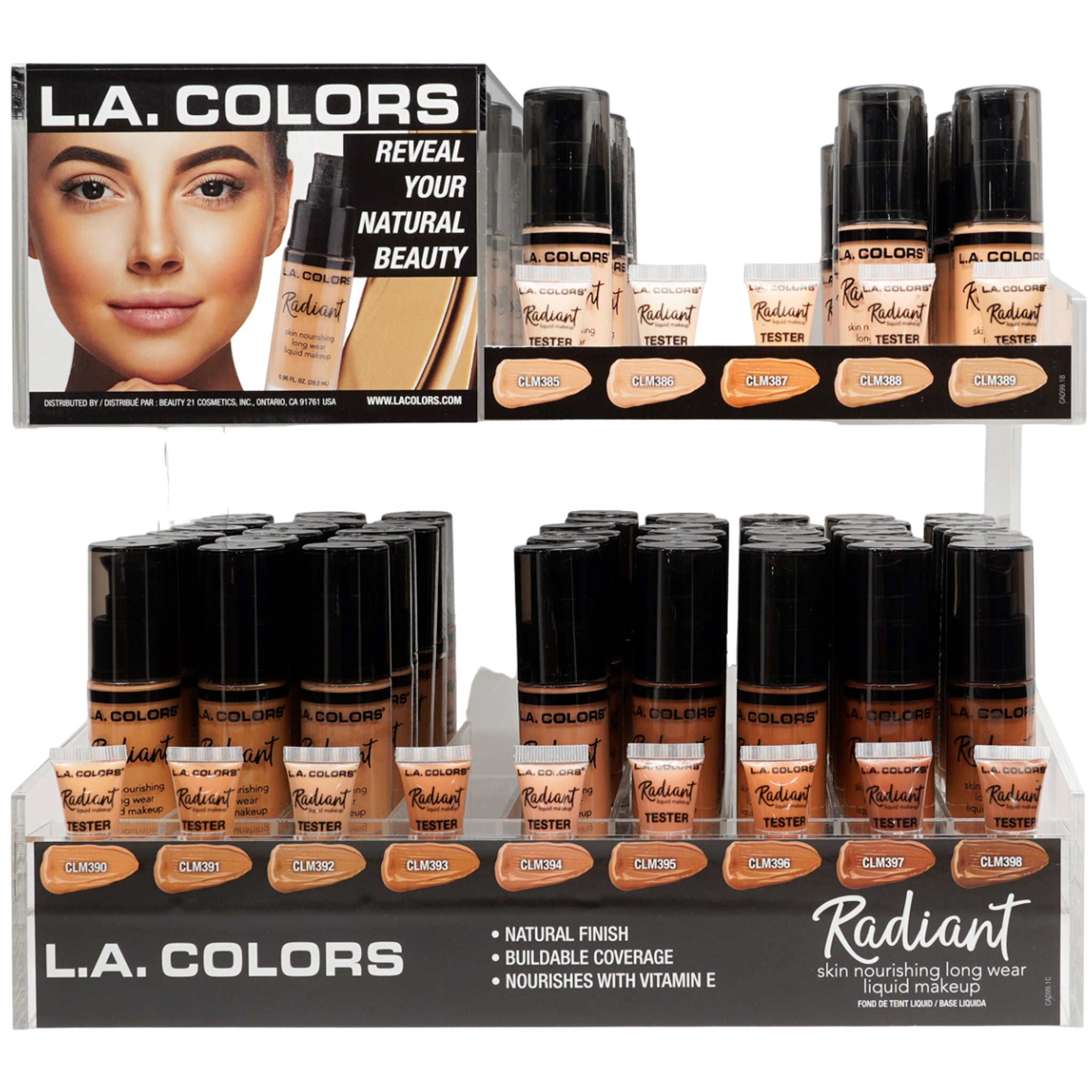 Radiant Liquid Makeup - L.A. Colors | Wholesale Makeup 