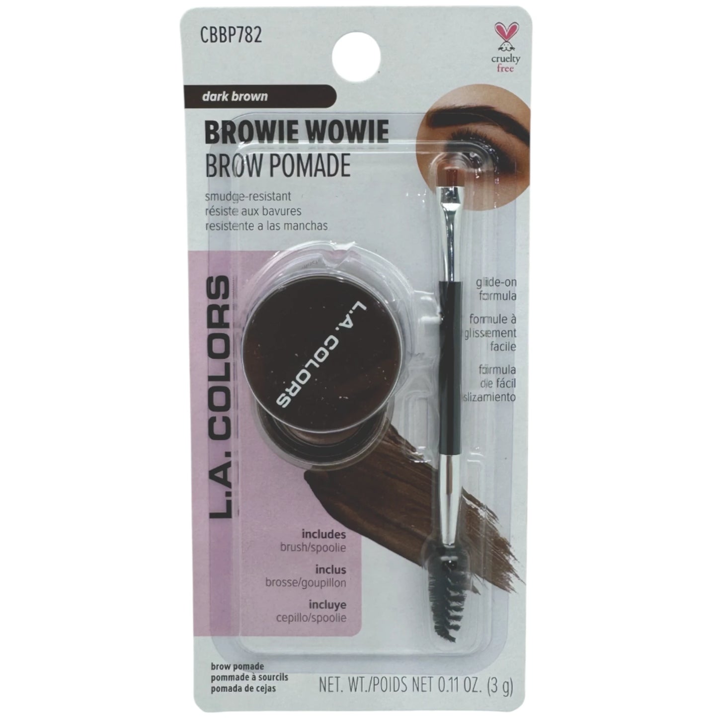 Brow Pomade - L.A. Colors | Wholesale Makeup
