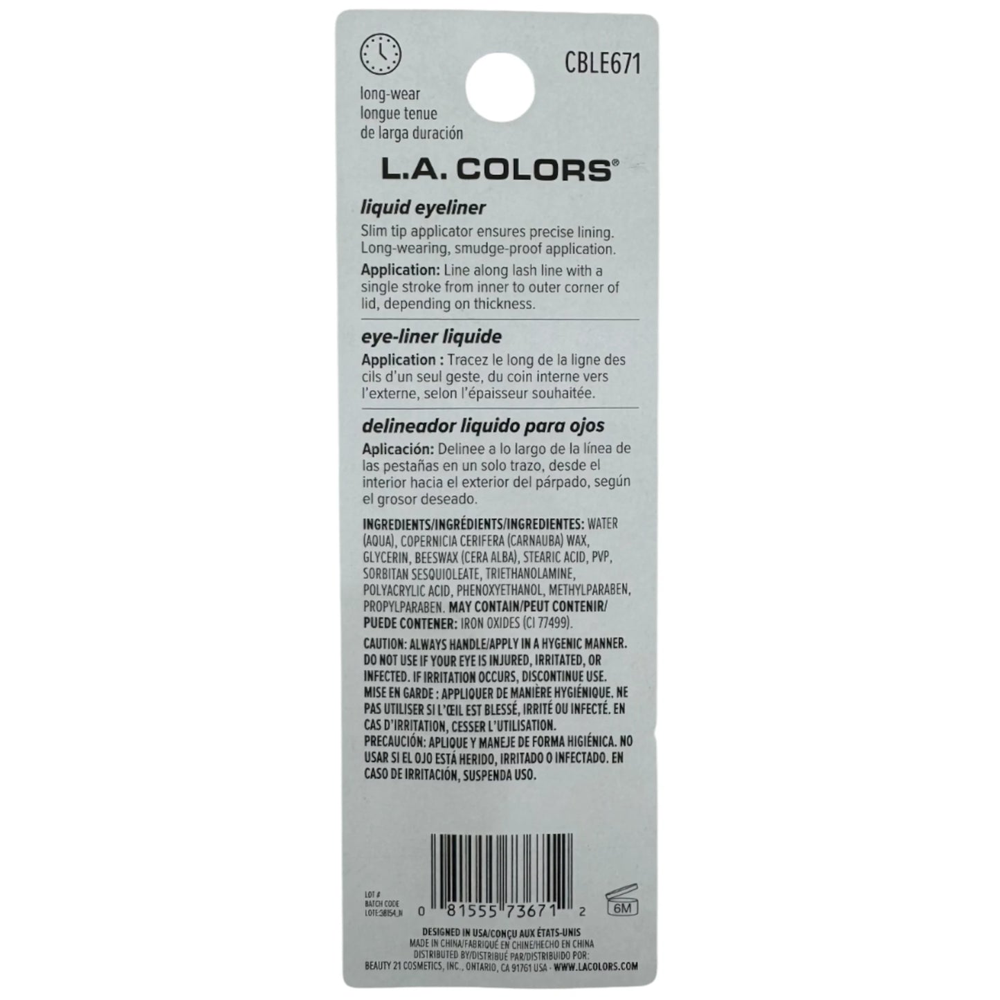 Precise Eye Marker - L.A. Colors | Wholesale Makeup