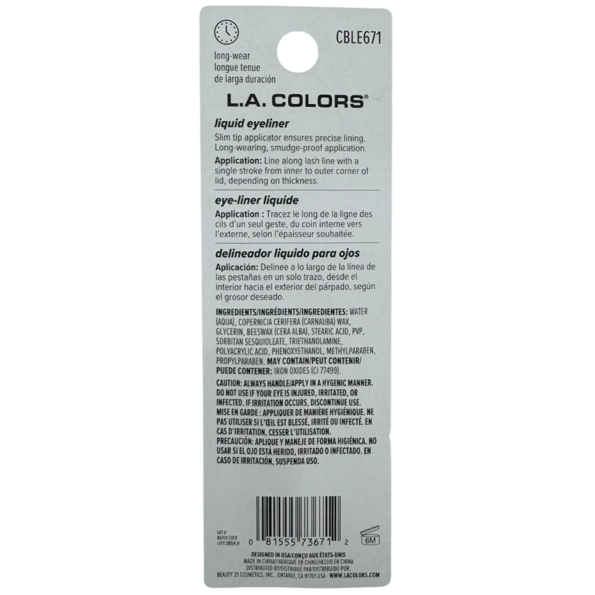 Precise Eye Marker - L.A. Colors | Wholesale Makeup