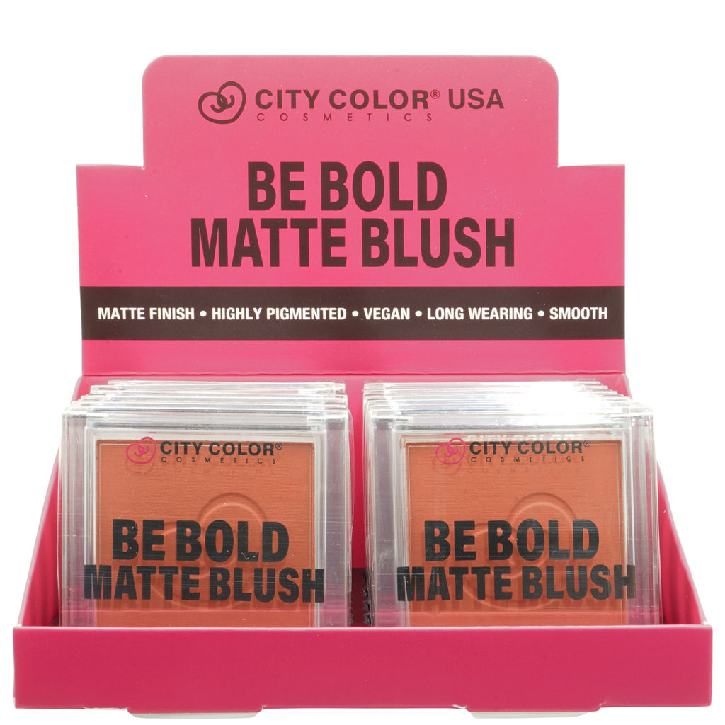 City Color Be Bold Matte Blush Coral Feef