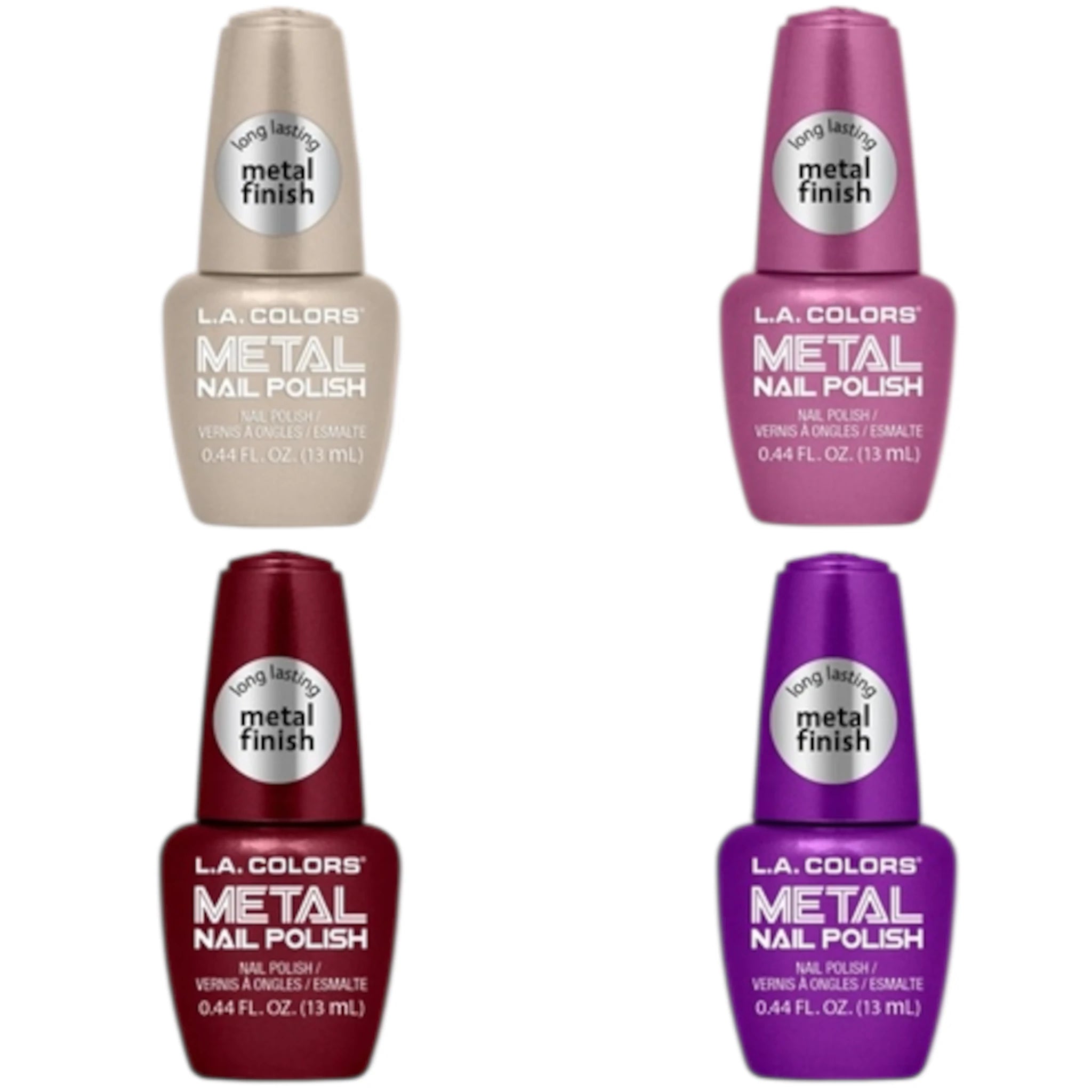 Dark Metal Nail Polish - L.A. Colors | Wholesale Makeup