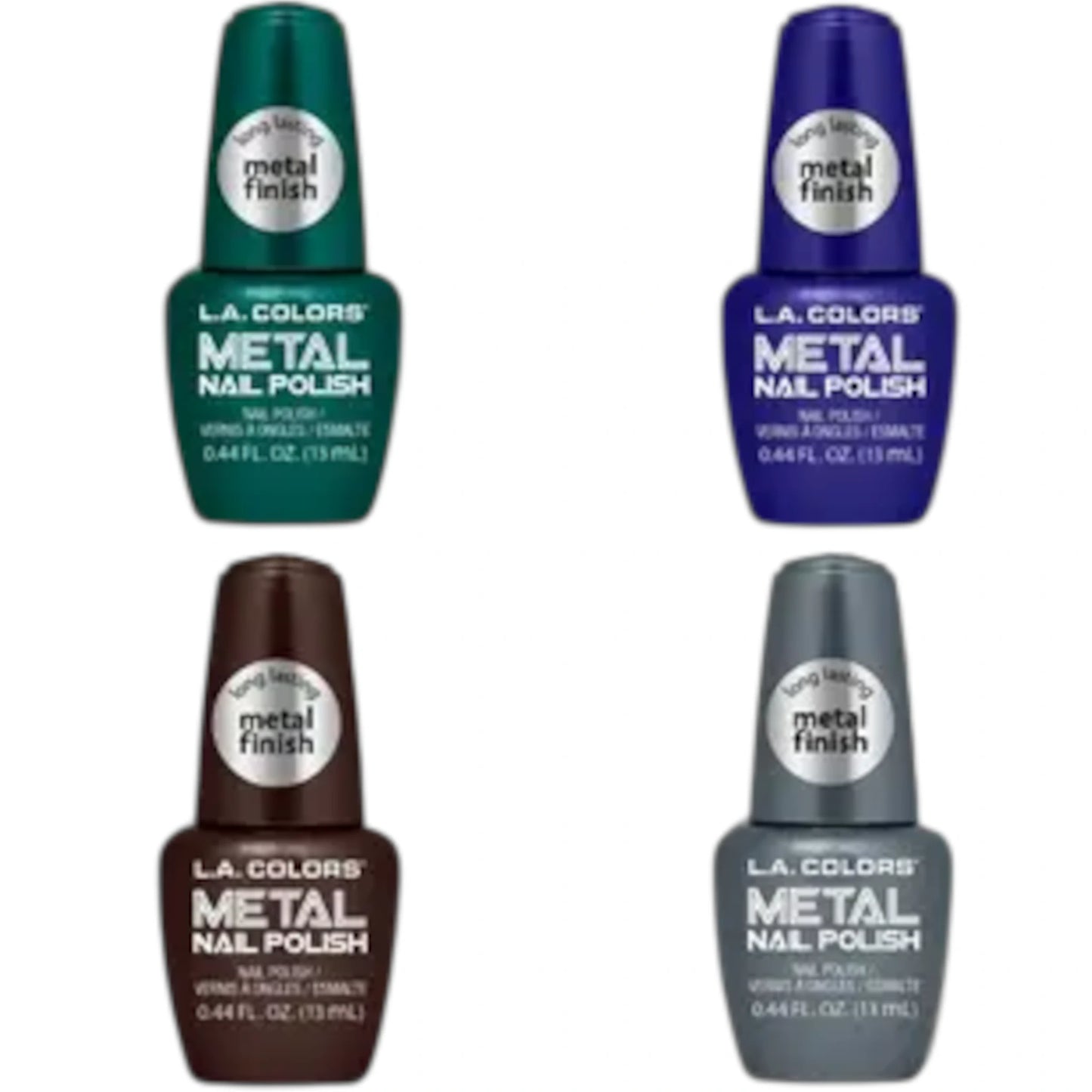 Dark Metal Nail Polish - L.A. Colors | Wholesale Makeup