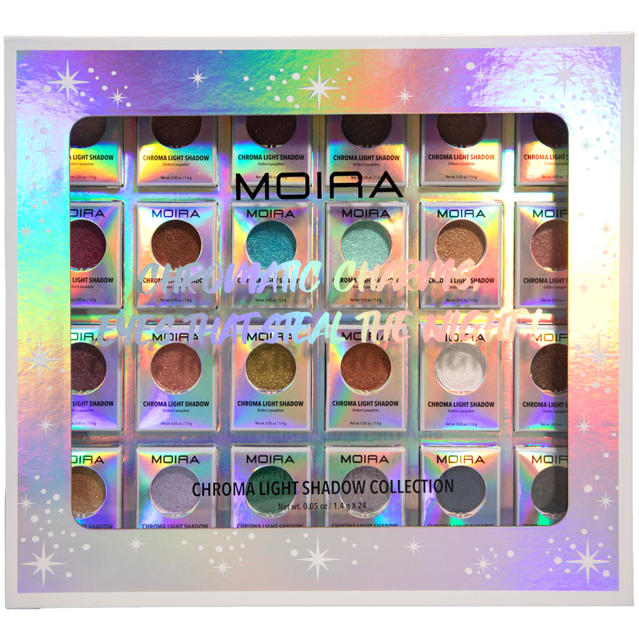 Chroma Lights Shadow Collection Moira Beauty | Wholesale Makeup