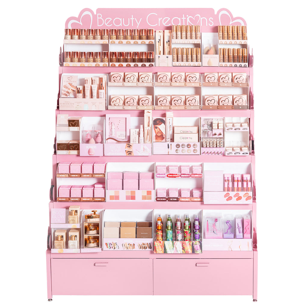 Beauty Creations 4Ft Complexion Display | Wholesale Makeup
