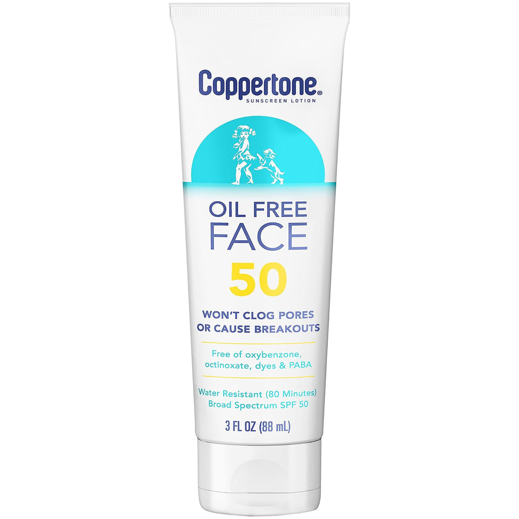 Oil Free Face Sunscreen Lotion - Coppertone | Wholesale Makeup