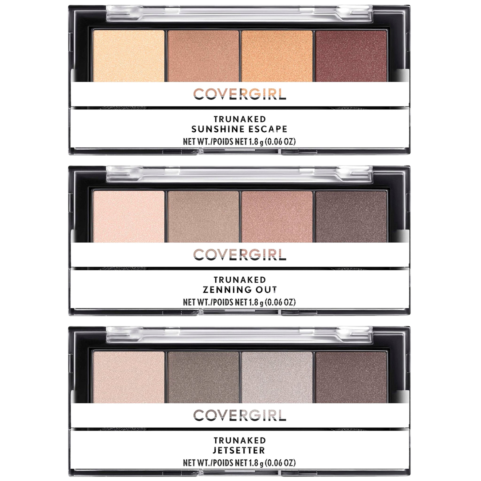 Trunaked Quads Eyeshadow Palette Covergirl | Wholesale Makeup