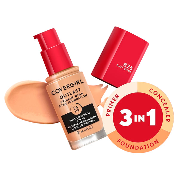 Outlast Extreme Wear Foundation #872 - Covergirl | Wholesale Makeup