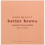 Better Brows Light To Medium Palette Kara Beauty | Wholesale Makeup