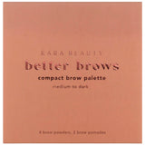 Better Brows Medium To Dark Palette Kara Beauty | Wholesale Makeup